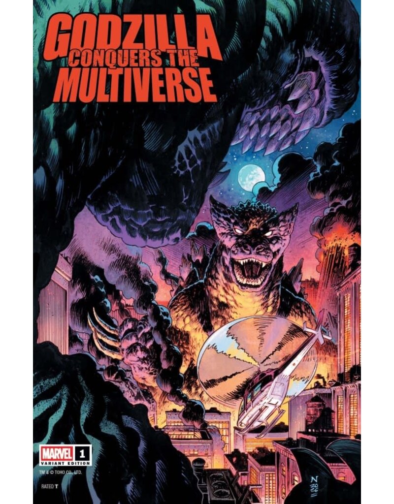 Marvel Comics Godzilla Conquers the Multiverse #1 Nic Klein Heisei Godzilla Variant