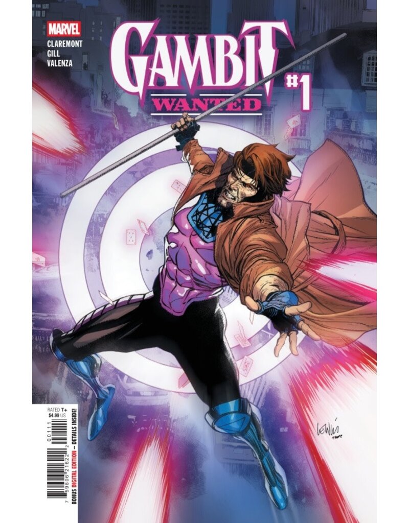 Marvel Comics Gambit: Wanted #1
