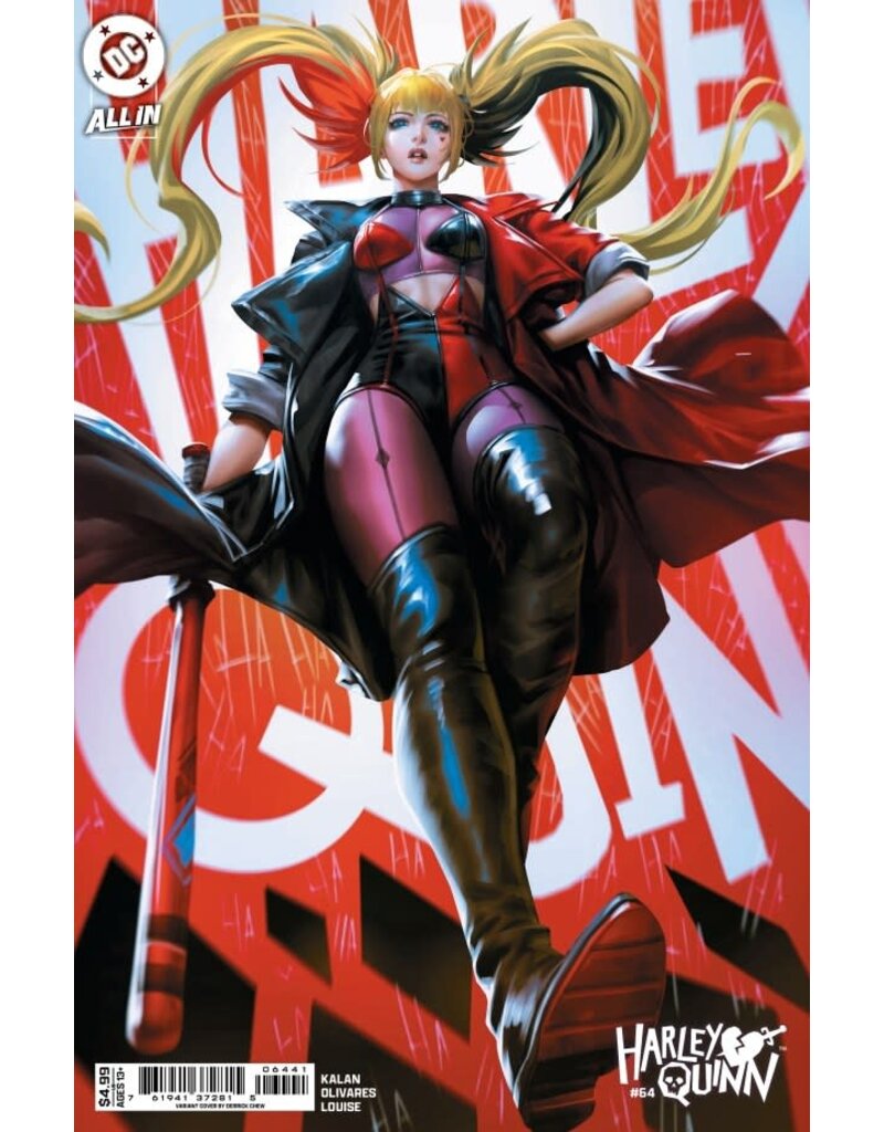 DC COMICS Harley Quinn #64 Cover D Derrick Chew Variant