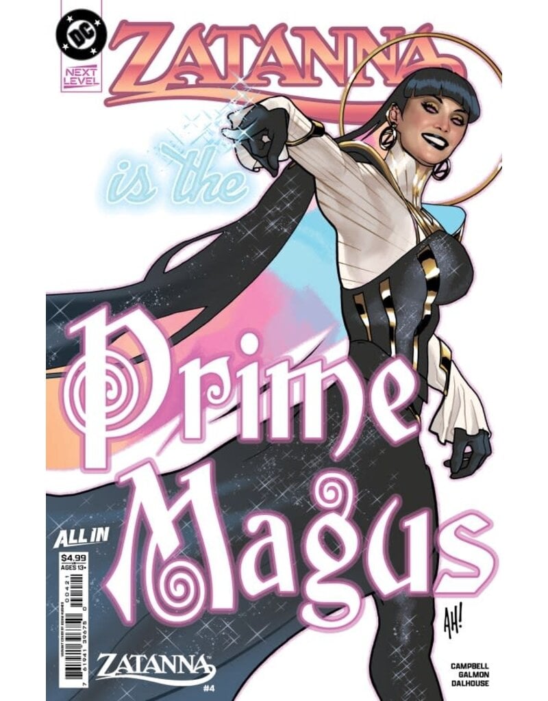 DC COMICS Zatanna #4 Cover B Adam Hughes Variant