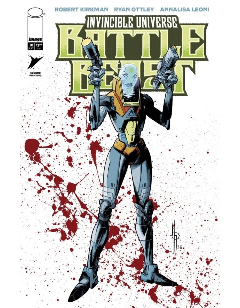IMAGE COMICS Invincible Universe: Battle Beast #10 2nd Printing Jason Howard