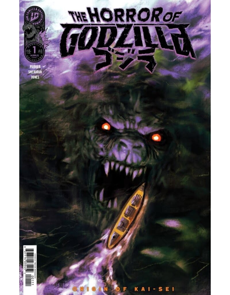 IDW Publishing The Horror of Godzilla #1 Cover C Trevor Henderson Variant