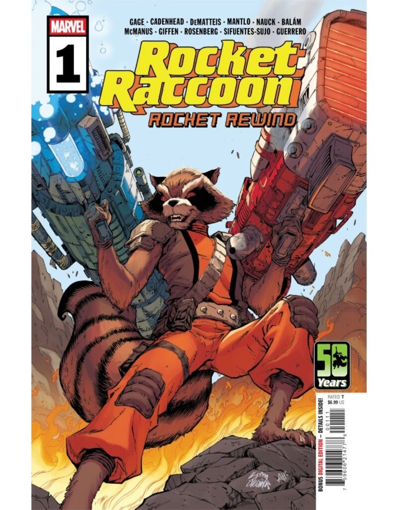 Marvel Comics Rocket Raccoon: Rocket Rewind #1