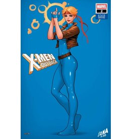 Marvel Comics X-Men: Outback #2 David Nakayama Color Block Blue Variant