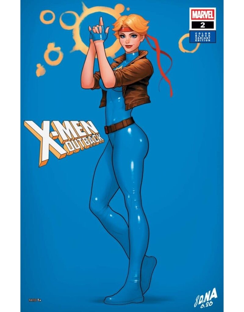 Marvel Comics X-Men: Outback #2 David Nakayama Color Block Blue Variant