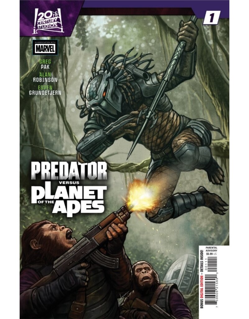 Marvel Comics Predator vs. the Planet of the Apes #1