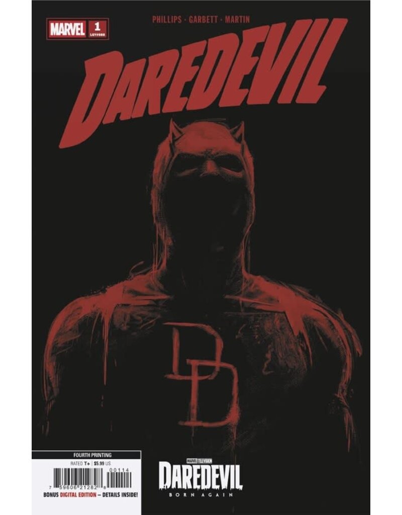 Marvel Comics Daredevil #1 - 4th Printing Marvel Television Cover