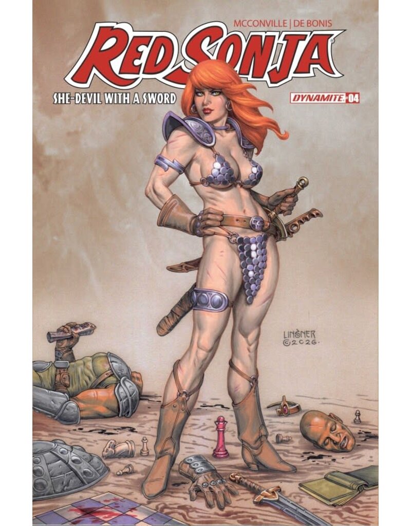 Red Sonja: She-Devil with a Sword #4 Cover C Joseph Michael Linsner Variant