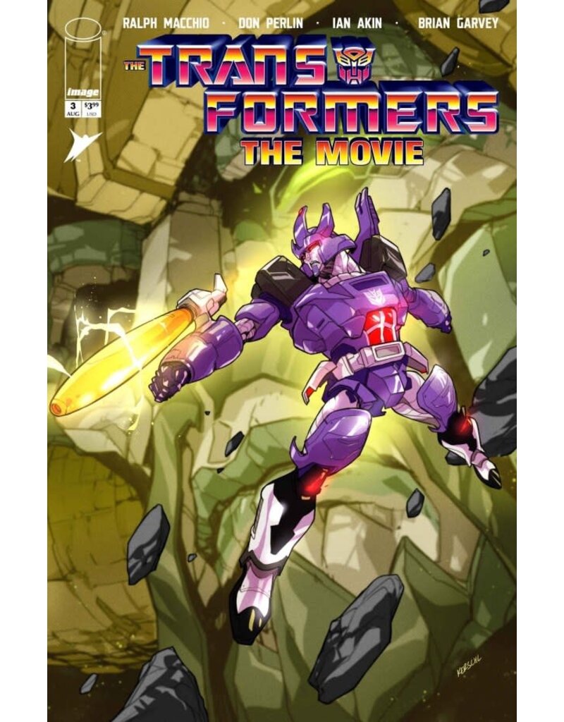 IMAGE COMICS The Transformers: The Movie 40th Anniversary Edition #3