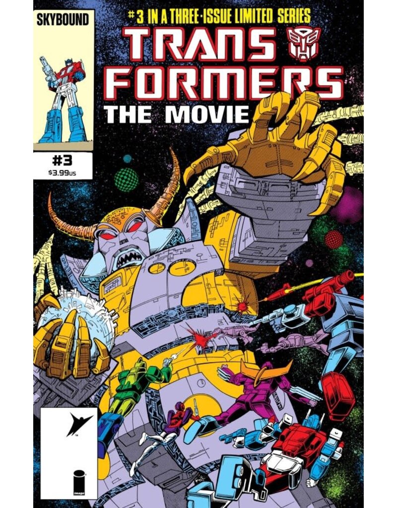 IMAGE COMICS The Transformers: The Movie 40th Anniversary Edition #3 Cover B Don Perlin Variant