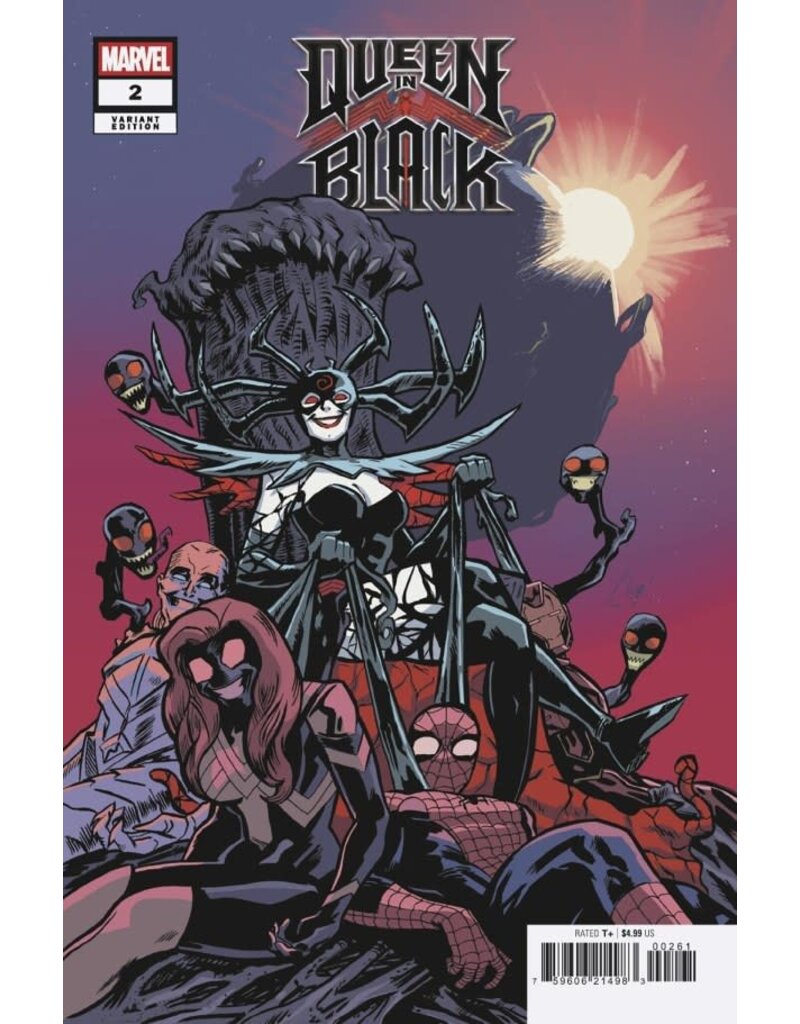 Marvel Comics Queen in Black #2 Chip Zdarsky Smile Variant
