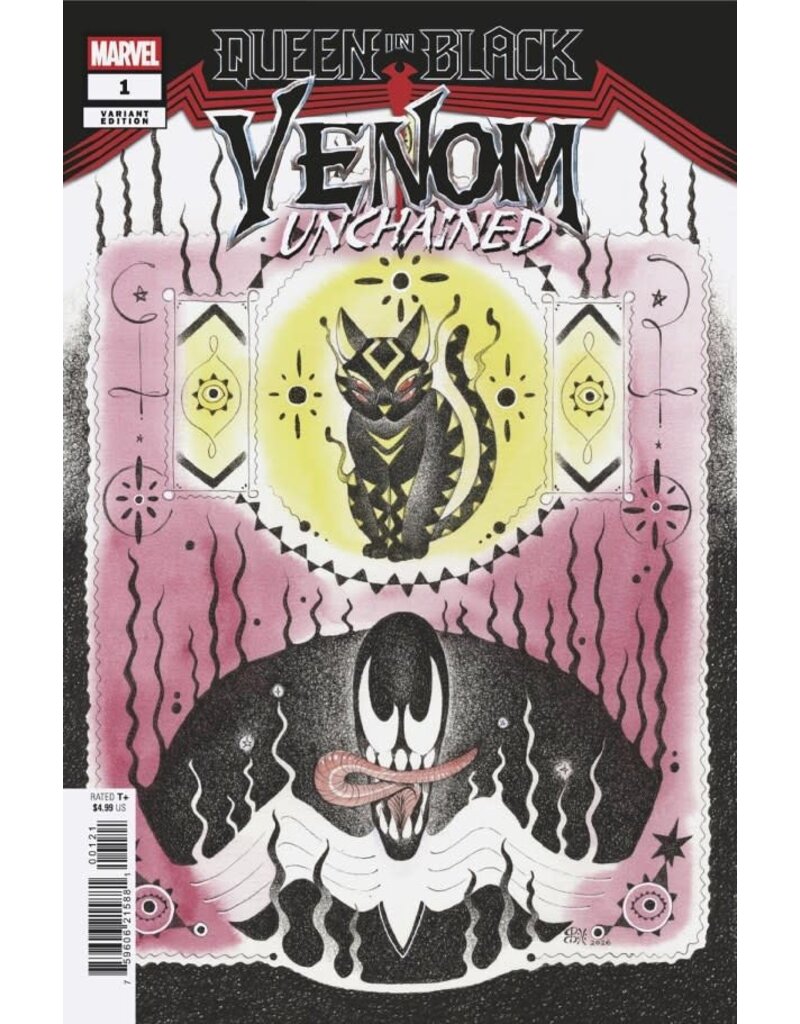 Marvel Comics Queen in Black: Venom Unchained #1 Peach Momoko Variant