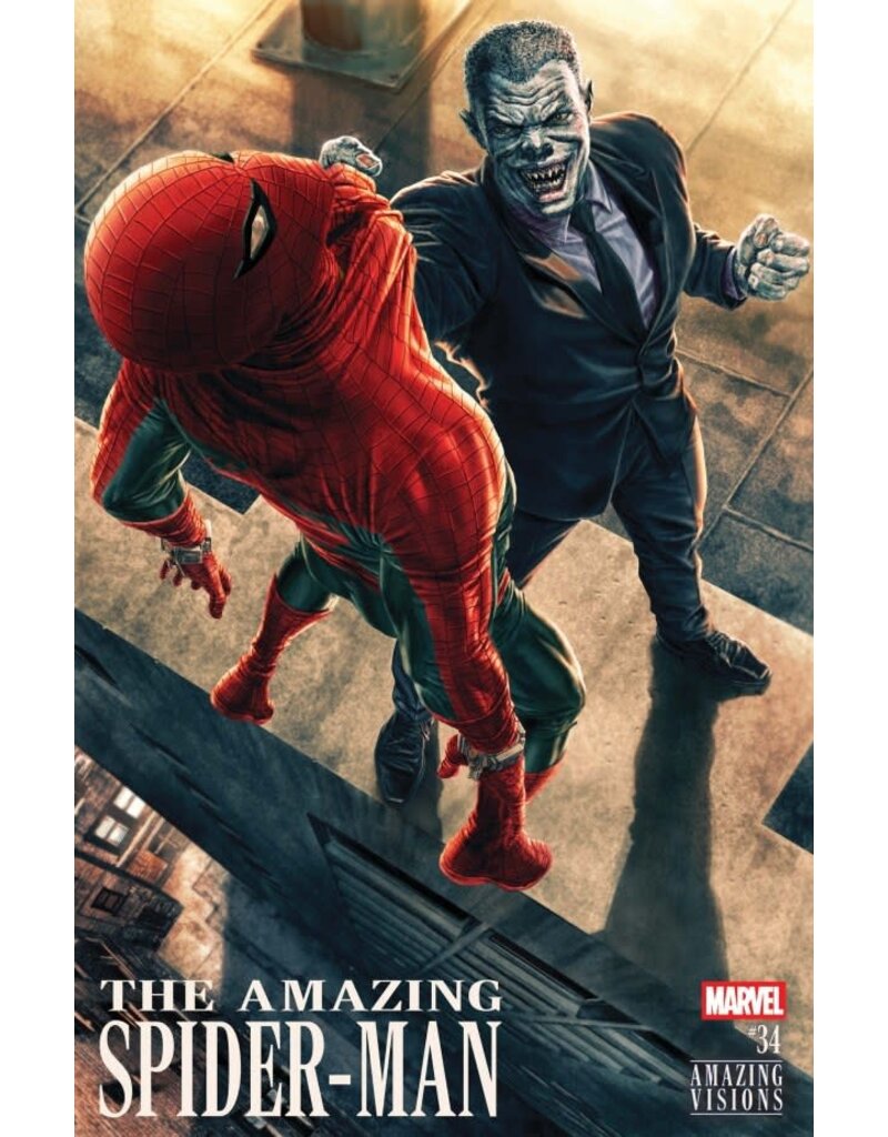 Marvel Comics The Amazing Spider-Man #34 Lee Bermejo Amazing Visions Variant