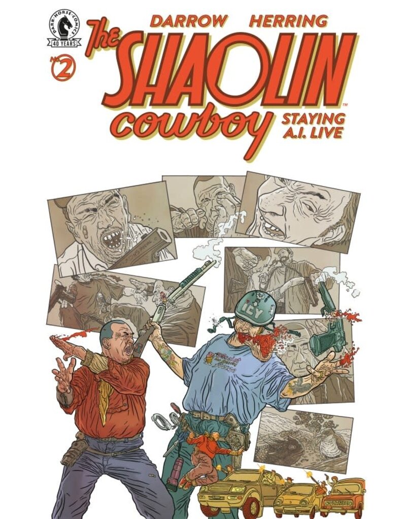 Dark Horse Comics The Shaolin Cowboy: Staying A.I.Live #2