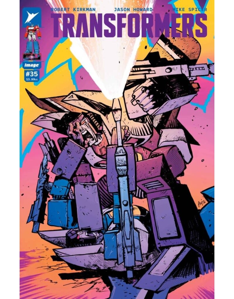 IMAGE COMICS Transformers #35 Cover B Daniel Warren Johnson Variant