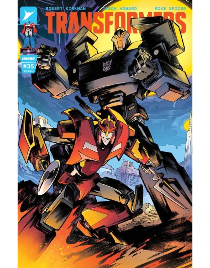 IMAGE COMICS Transformers #35 Cover C Jason Howard Connecting Variant