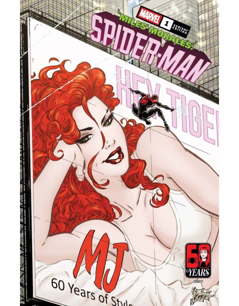 Marvel Comics Miles Morales: Spider-Man #1 Kaare Andrews Mary Jane Watson Variant