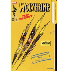 Marvel Comics Wolverine #25 Jock Wolverine Game Variant
