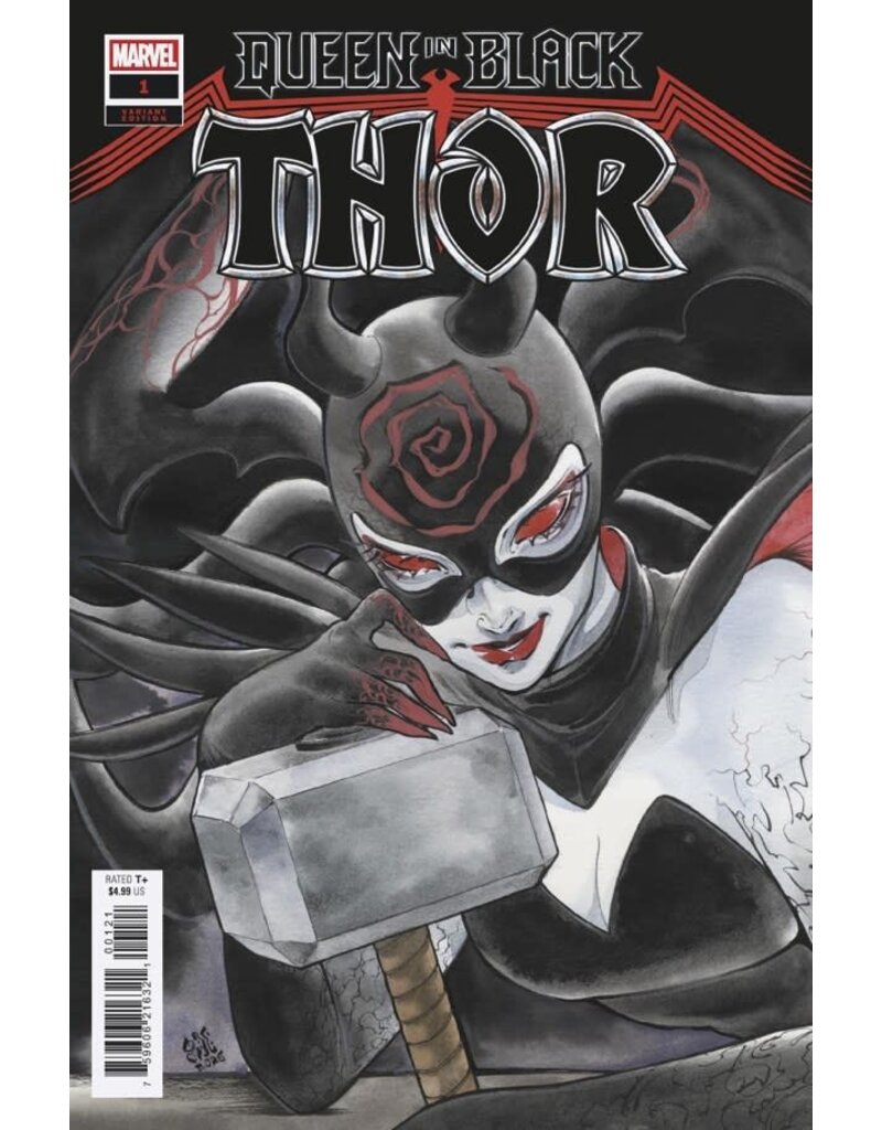Marvel Comics Queen in Black: Thor #1 Peach Momoko Variant