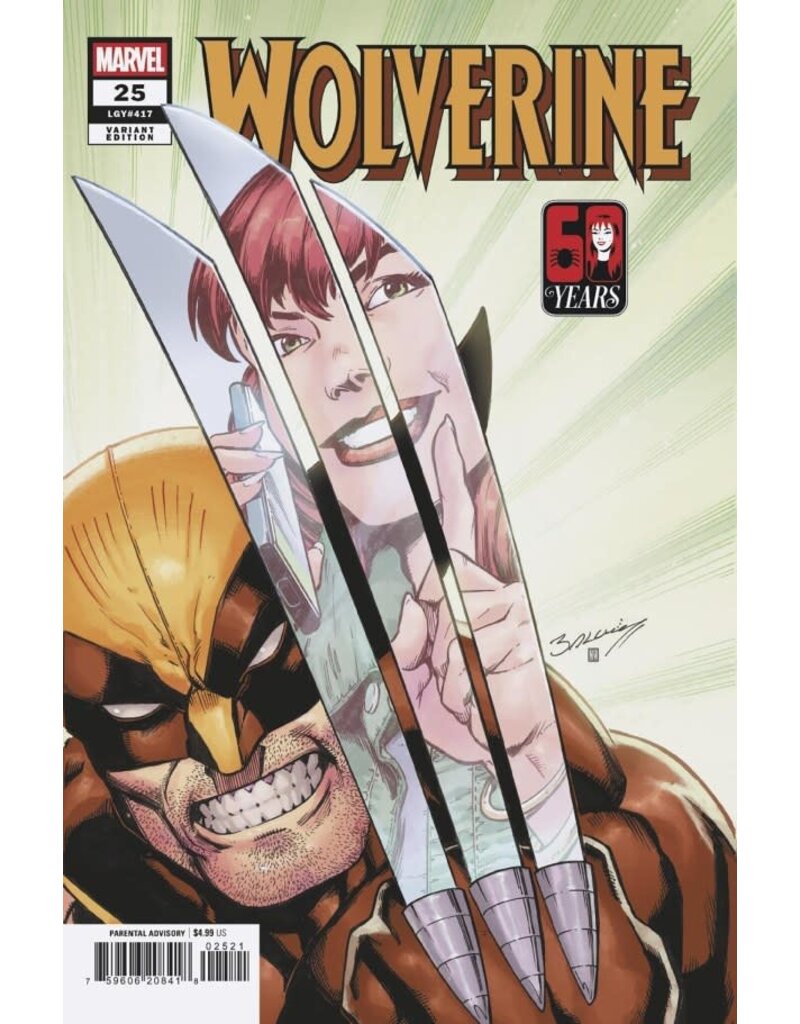 Marvel Comics Wolverine #25 Mark Bagley Mary Jane Watson Variant
