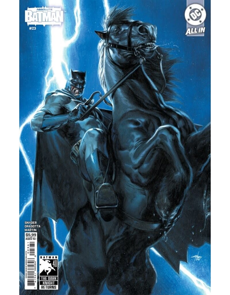 DC COMICS Absolute Batman #23 Cover E Gabriele Dell'Otto Dark Knight Returns 40th Anniversary Variant