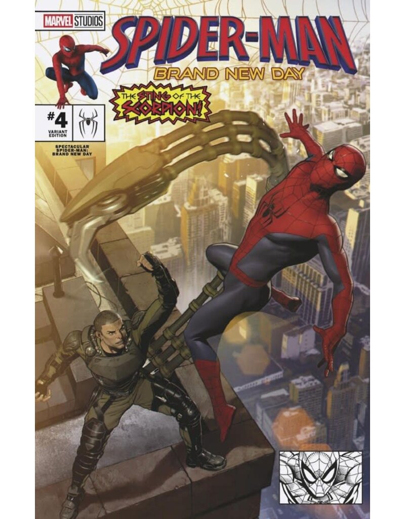 Marvel Comics Spectacular Spider-Man: Brand New Day #4 Jorge Molina Spider-Man: Brand New Day Marvel Studios Variant