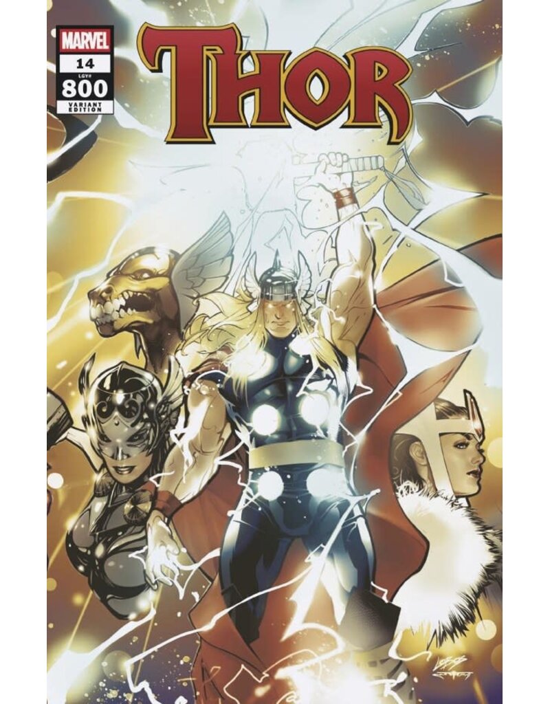 Marvel Comics Thor #800 Pablo Villalobos 800 Celebration Wraparound Variant