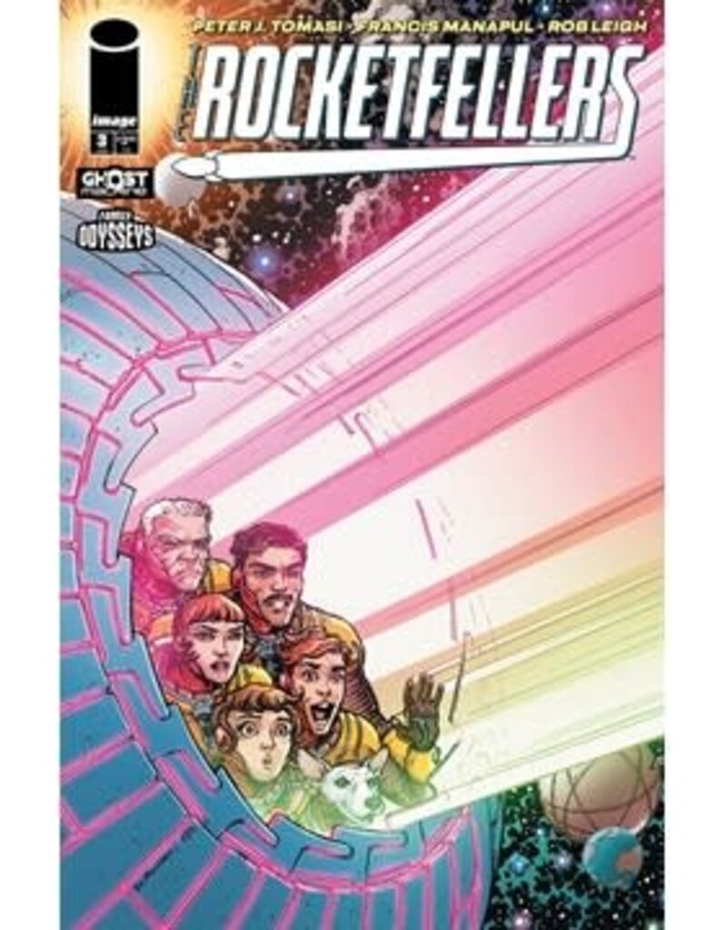 IMAGE COMICS The Rocketfellers #3 Cover C Chris Burnham Variant