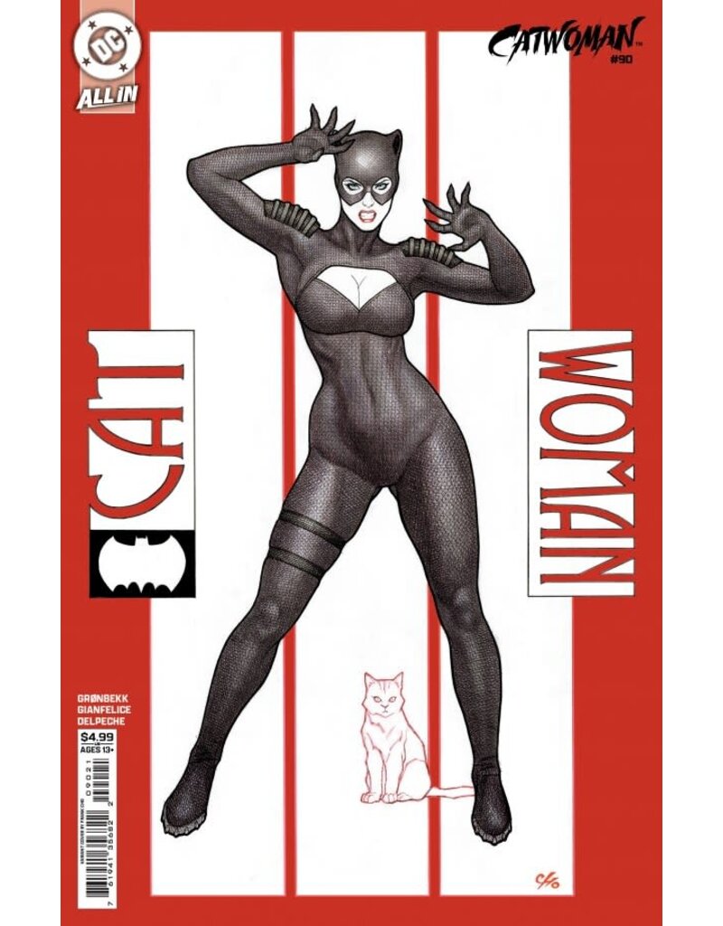DC COMICS Catwoman #90 Cover B Frank Cho Variant