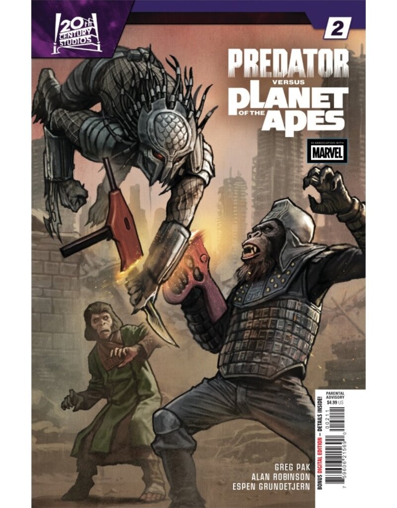 Marvel Comics Predator vs. the Planet of the Apes #2