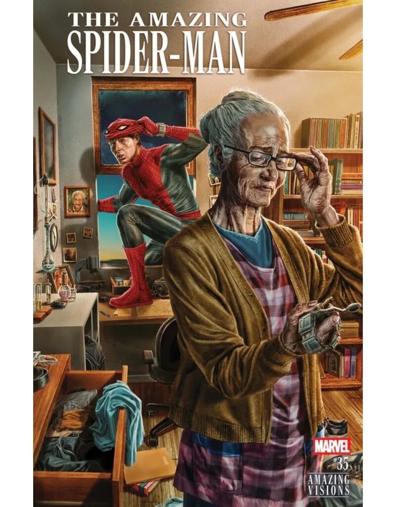 Marvel Comics The Amazing Spider-Man #35 Lee Bermejo Amazing Visions Variant