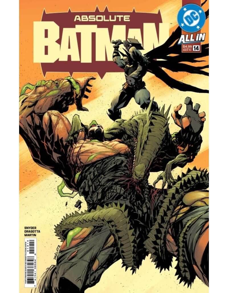 DC COMICS Absolute Batman #14 4th Printing