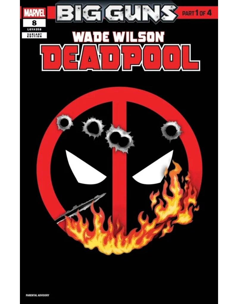 Marvel Comics Wade Wilson: Deadpool #8 Crossover Logo Variant