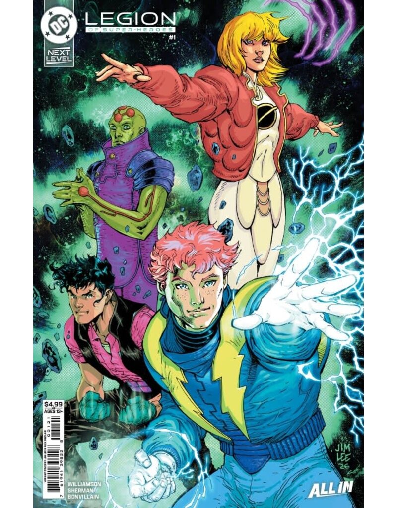 DC COMICS Legion of Super-Heroes #1 Cover B Jim Lee Variant