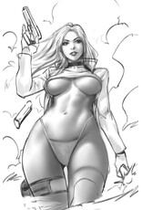 Heat Seeker: Exposed #2  Cover I 1:5 Derrick Chew Sketch Virgin Variant