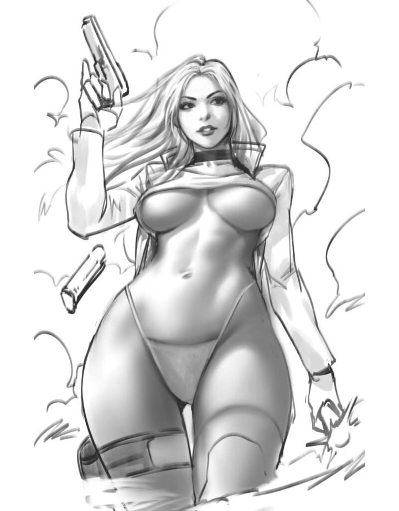 Heat Seeker: Exposed #2  Cover I 1:5 Derrick Chew Sketch Virgin Variant