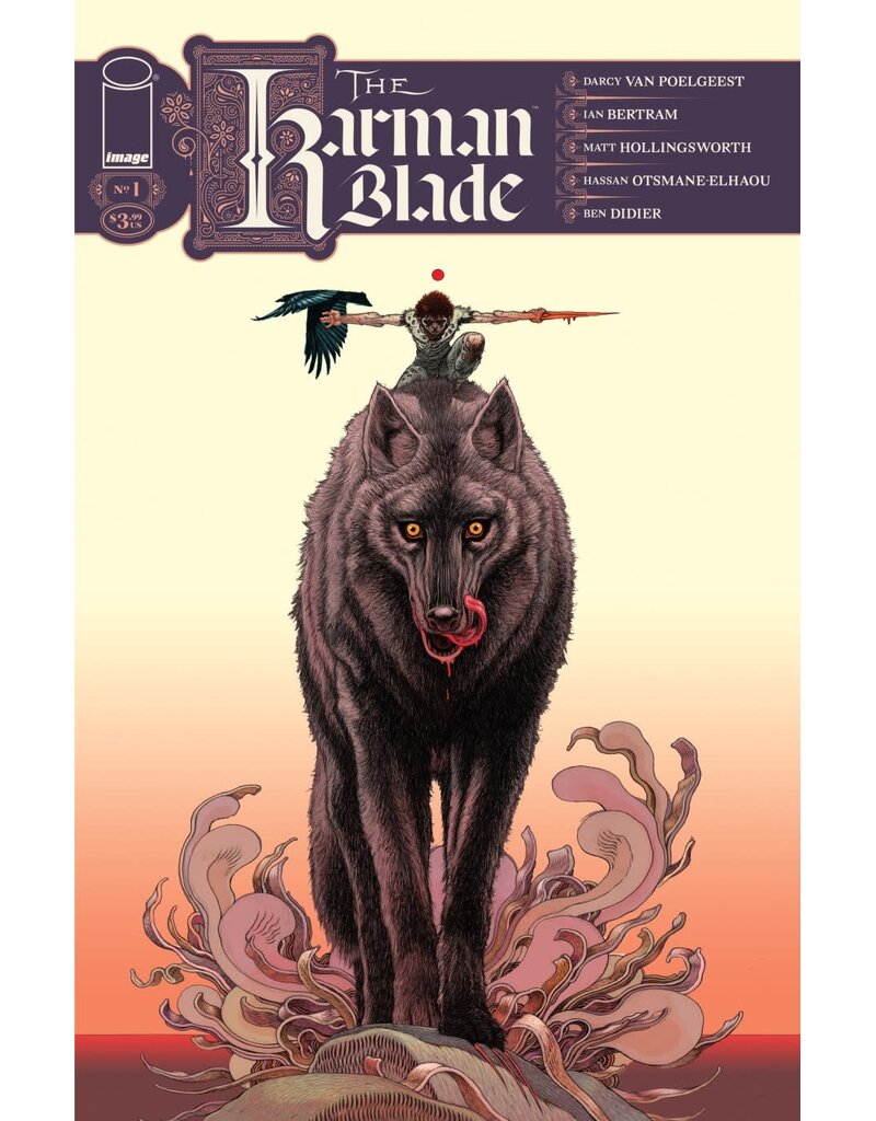 IMAGE COMICS The Karman Blade #1 Cover B Ian Bertram Variant