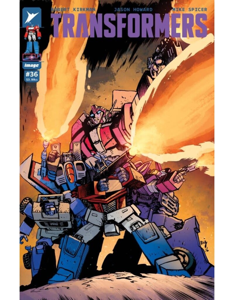 IMAGE COMICS Transformers #36 Cover B Daniel Warren Johnson Variant