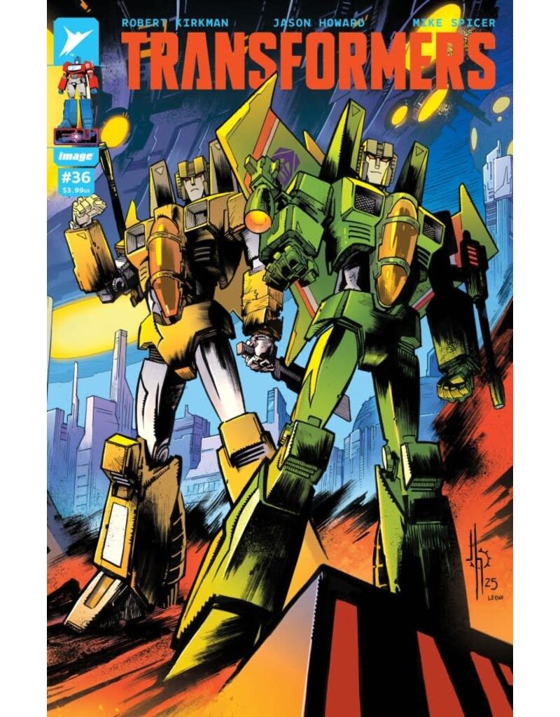 IMAGE COMICS Transformers #36 Cover C Jason Howard Connecting Variant