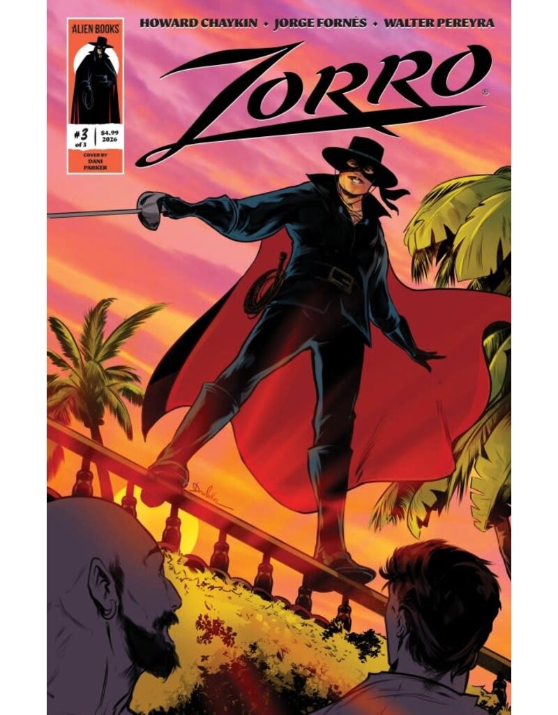 Alien Books Zorro #3 Cover B Dani Parker Variant