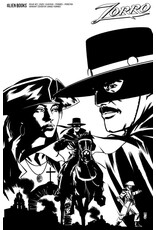 Alien Books Zorro #3 Cover D Jorge Fornés Black & White Variant
