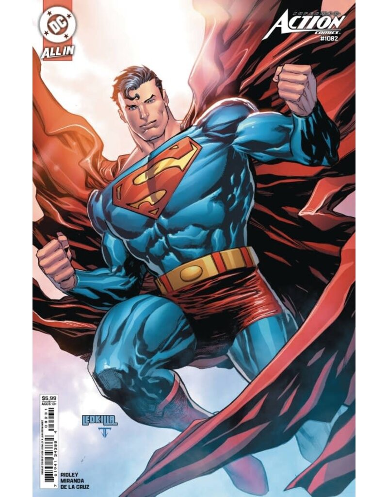 DC COMICS Action Comics #1082 Cover B Ken Lashley Card Stock Variant
