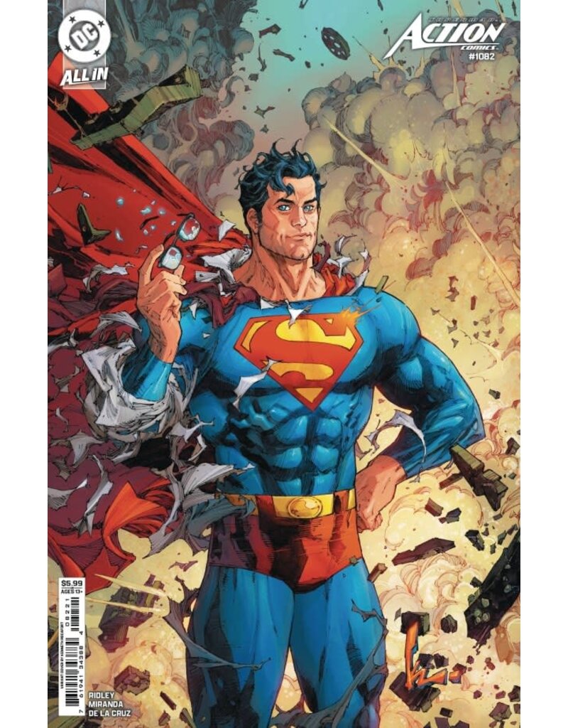 DC COMICS Action Comics #1082 Cover C Kenneth Rocafort Card Stock Variant