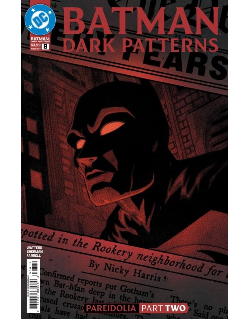 DC COMICS Batman: Dark Patterns #8