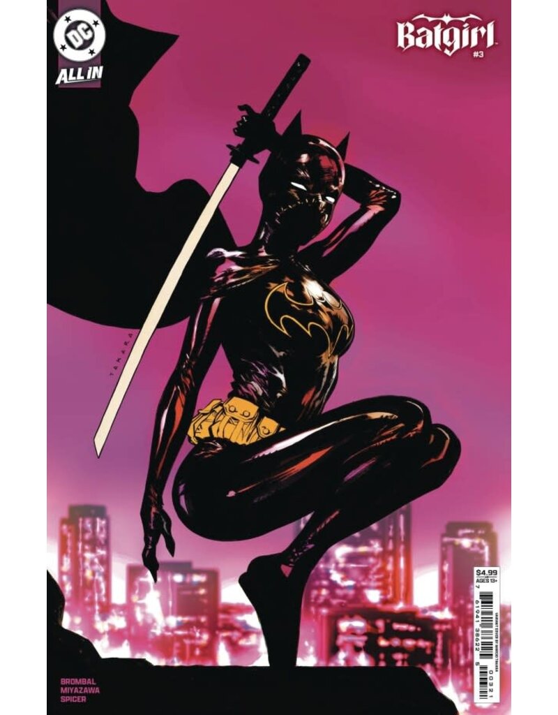 DC COMICS Batgirl #3  Cover B Marcio Takara Card Stock Variant