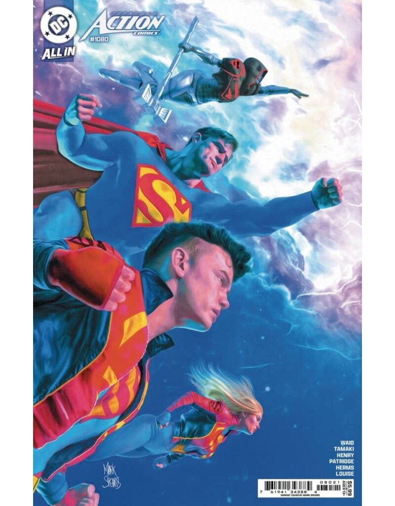DC COMICS Action Comics #1080  Cover B Mark Spears Card Stock Variant