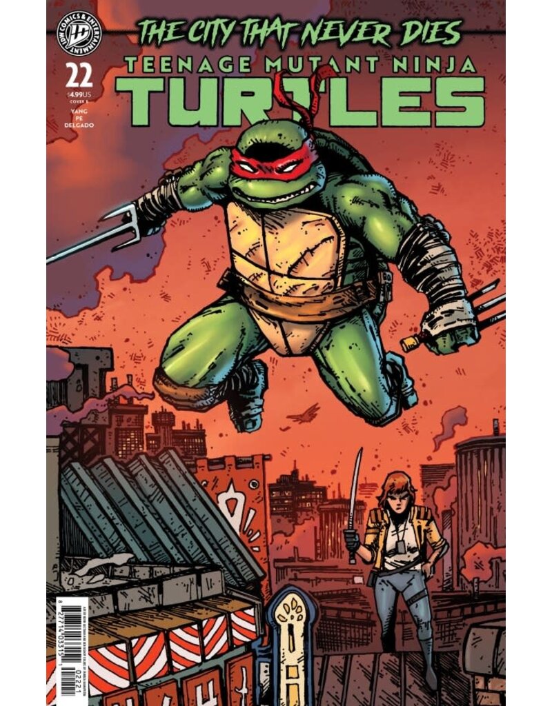 IDW Publishing Teenage Mutant Ninja Turtles #22 Cover B Ben Bishop Variant