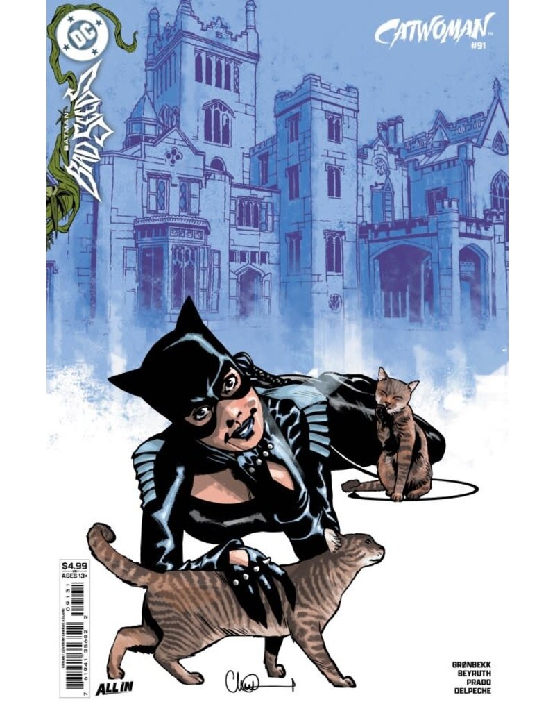 DC COMICS Catwoman #91 Cover C Charlie Adlard Variant