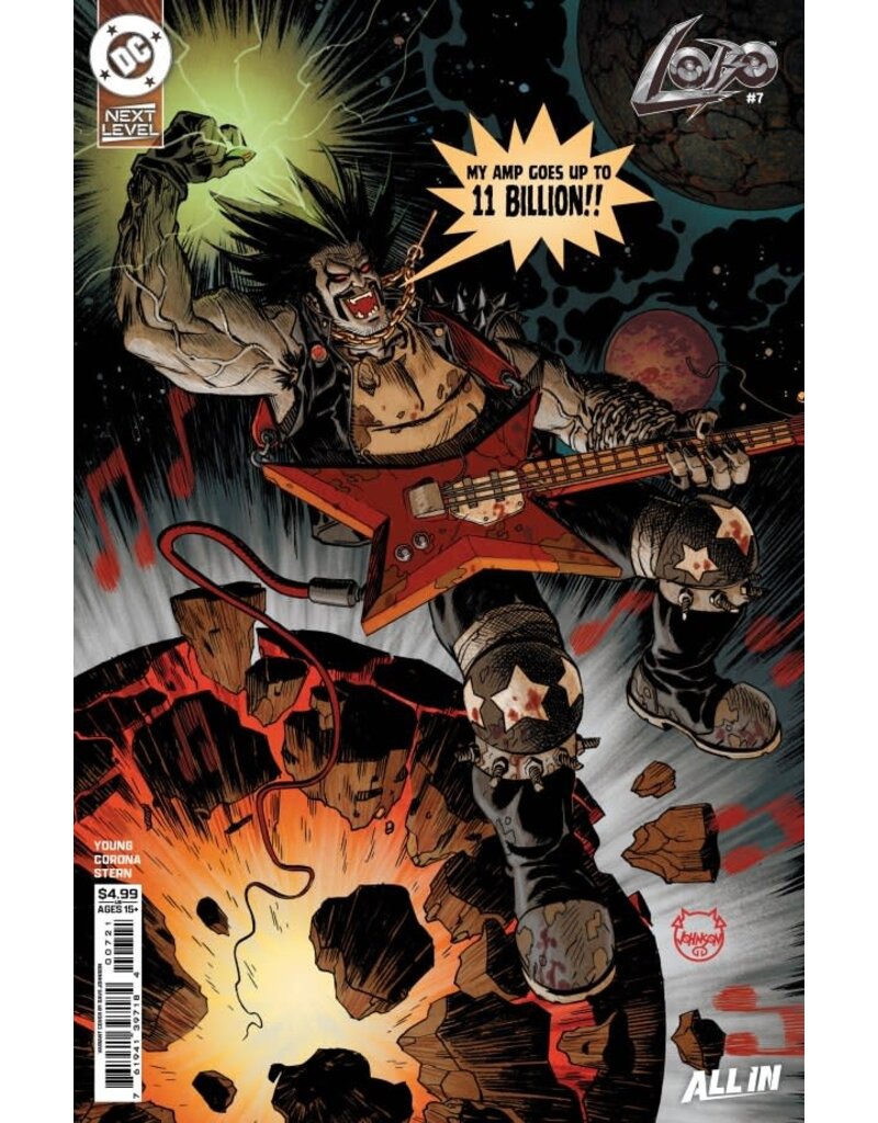 DC COMICS Lobo #7 Cover B Dave Johnson Variant