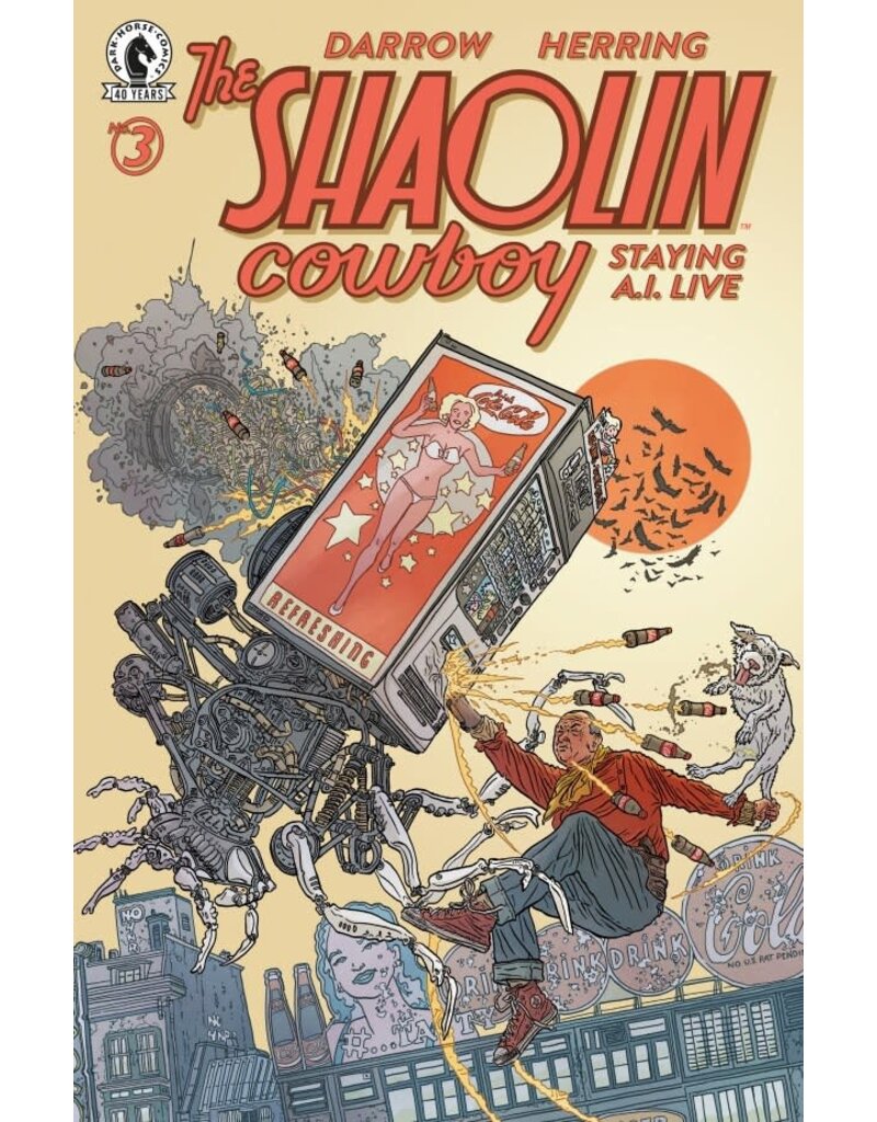 Dark Horse Comics The Shaolin Cowboy: Staying A.I.Live #3